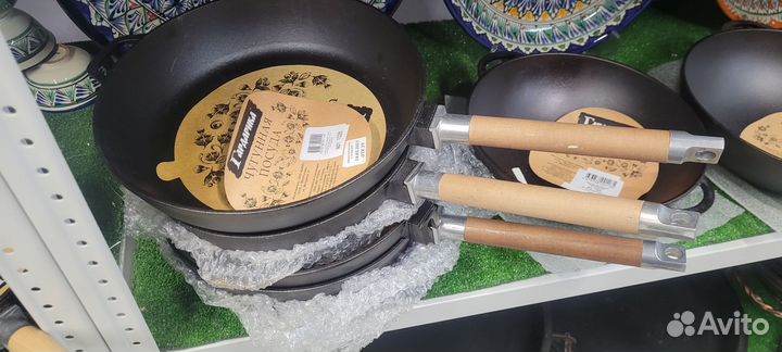 Чугунная сковорода