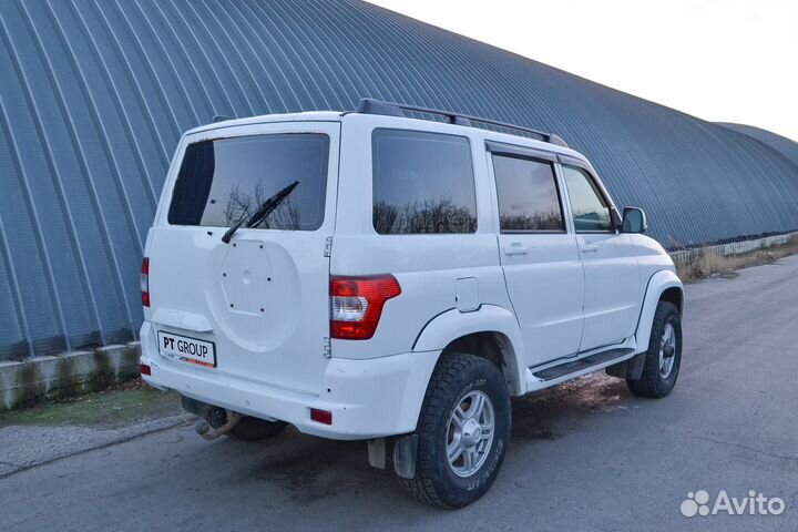 Рейлинги на УАЗ Патриот 2005 - без сверления крыши