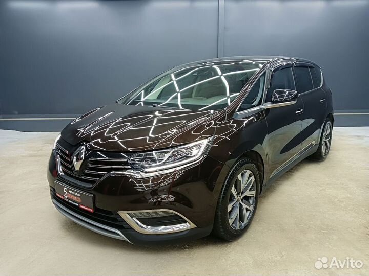 Renault Espace 1.6 AMT, 2018, 162 531 км