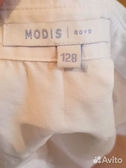 Рубашка школьная, размер 128