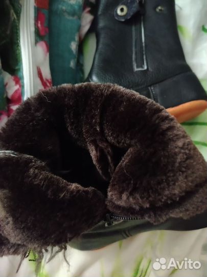 Детские Махси кожаные носки