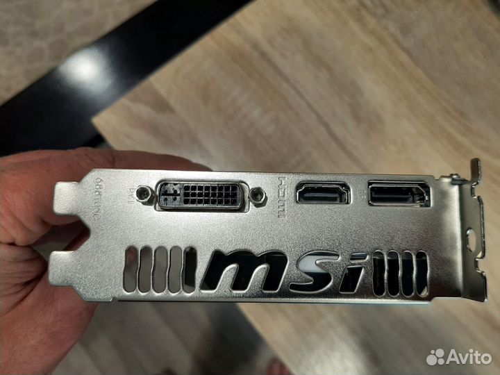 Видеокарта MSI GeForce GTX 1050 Ti 4GT