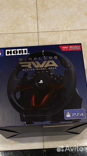 Игровой руль с педалями для ps4 Новый в упаковке