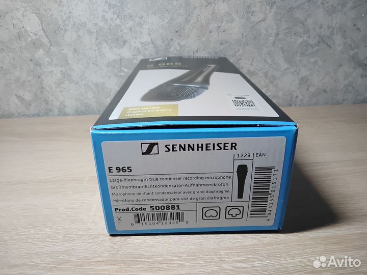 Микрофон Sennheiser E 965 (оригинал) в наличии