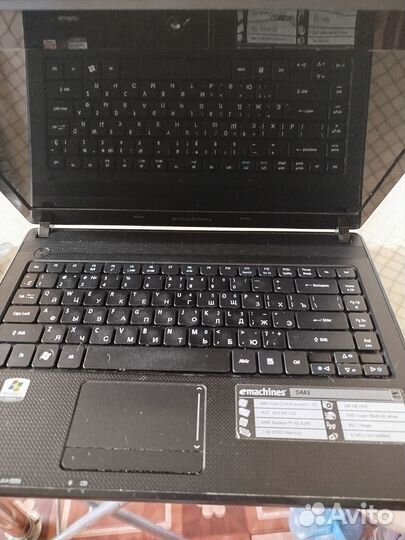 Ноутбук emachines