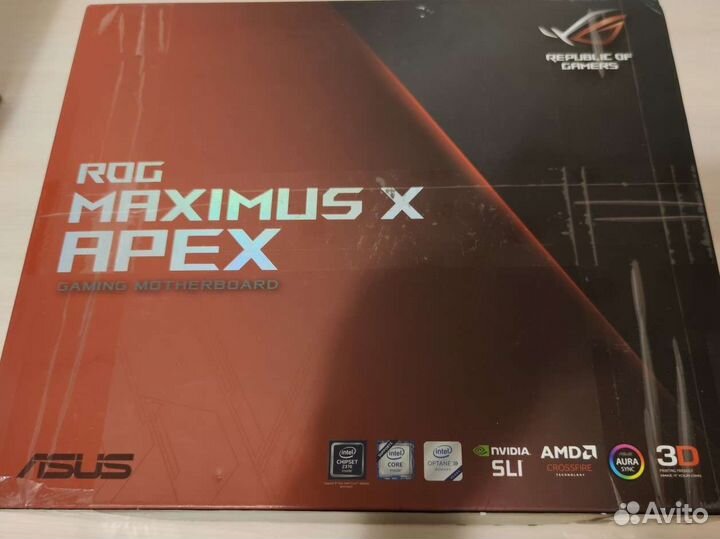 Материнская плата asus Maximus 10 apex