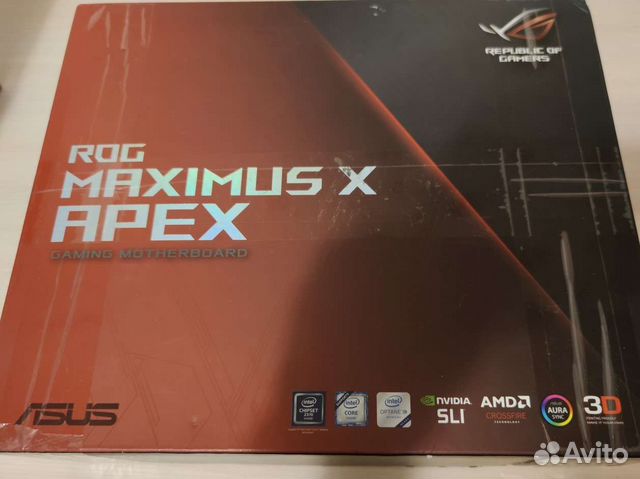 Материнская плата asus Maximus 10 apex