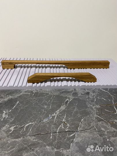 Мебельные ручки деревянные (дуб)