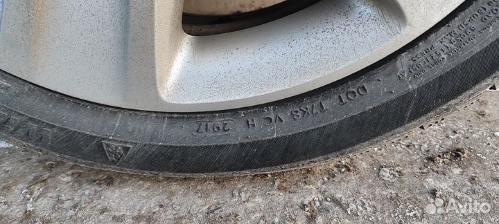 Hankook зимняя резина на штампованных дисках opel