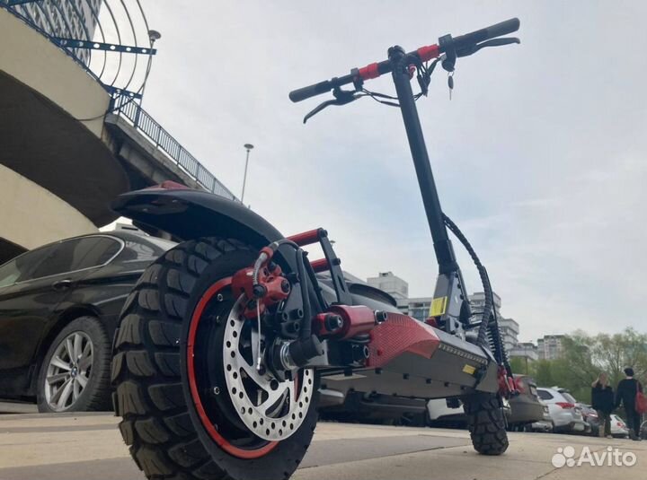 Самокат взрослый электро kugoo м4 про 18 ампер
