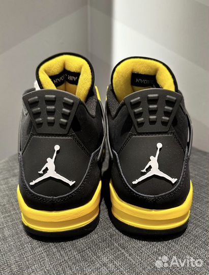 Nike Air jordan 4 retro yellow thunder оригинал