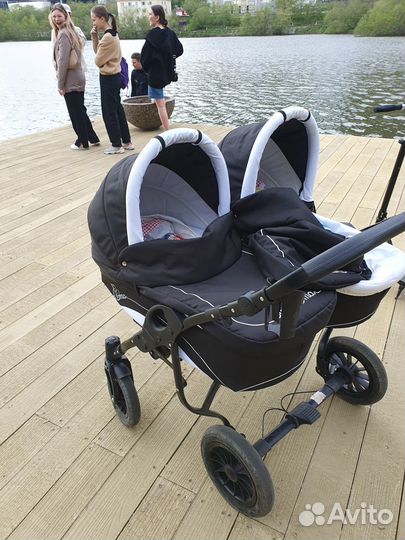 Коляска для двойни 2 в 1