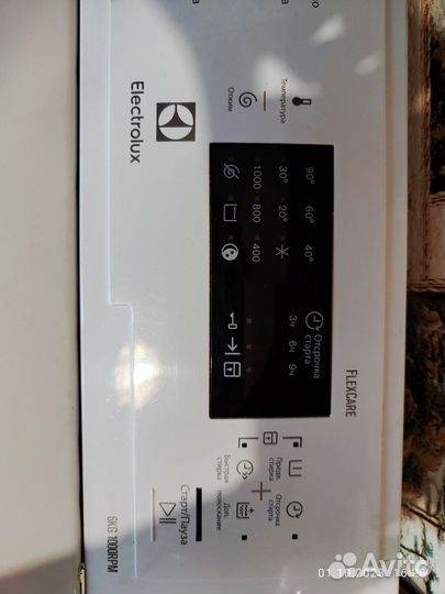 Стиральная машина electrolux EWT1062 IDW