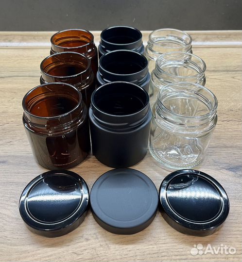 Банки 200мл для свечей и специй