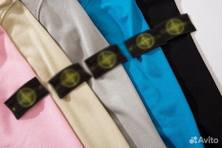 Stone Island худи M3 ярко-синее