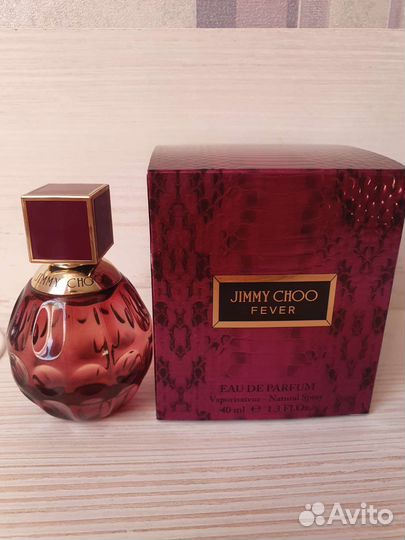 Духи женские jimmy choo fever новые оригинал