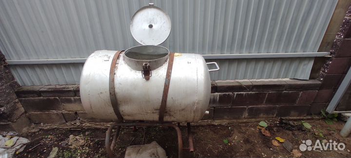 Бочка пищевая алюминиевая