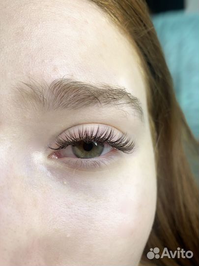 Наращивание ресниц от 1D до 4D
