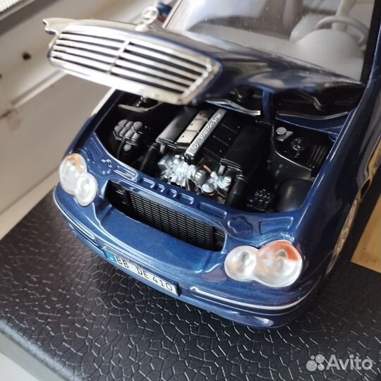 Mercedes-benz C-class 203 кузов 1/18 Anson машинка