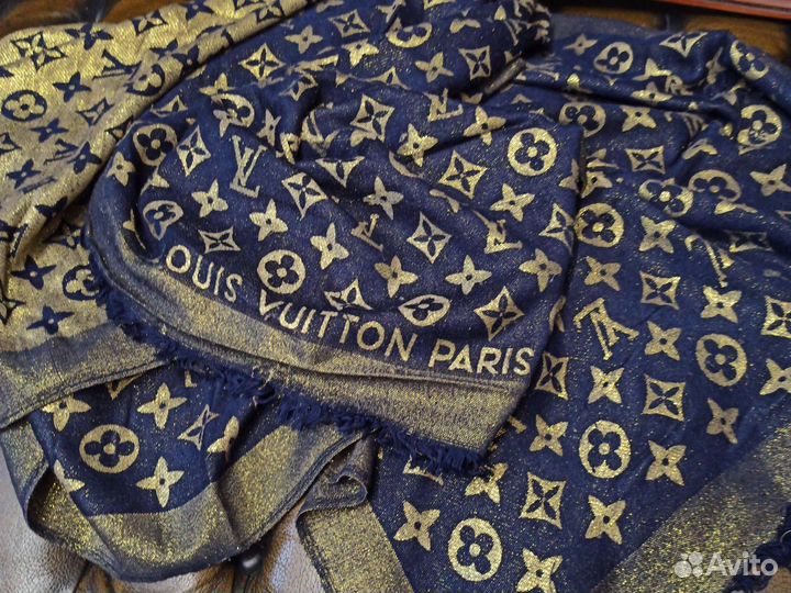 Палантин louis vuitton кашемир италия