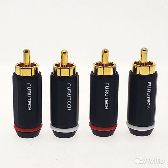 RCA-разъемы Furutech FP126(Gold & Rhodium) (4 шт.)