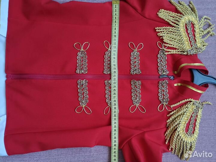 Костюм гусара 9-10 лет