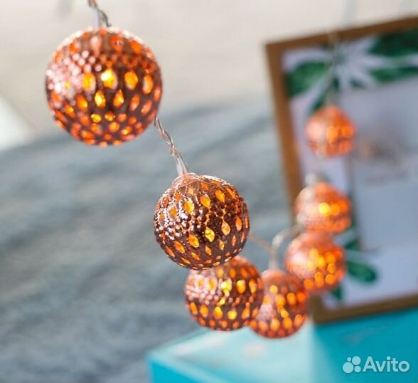 Гирлянда Марокканские шары