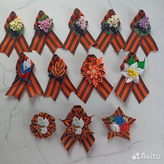 Георгиевская лента брошь