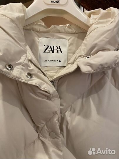 Пуховик женский zara