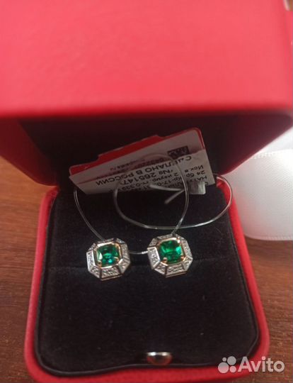 Золотые серьги