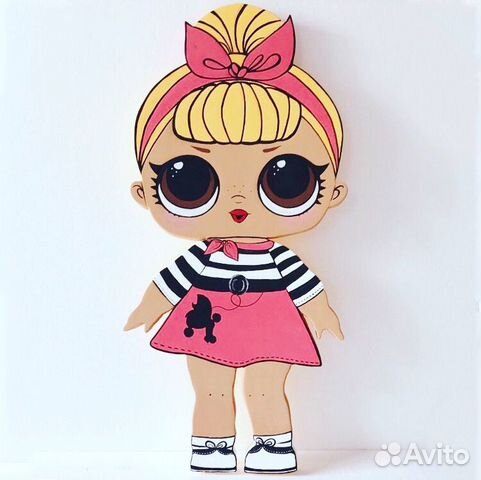 Кукла LOL ростом 120 см