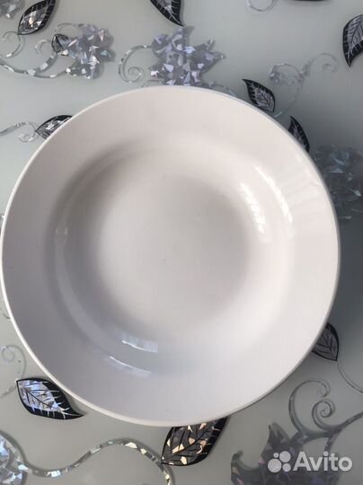 Тарелки новые