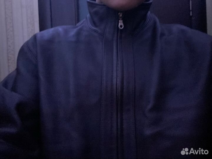 Кожаная куртка мужская