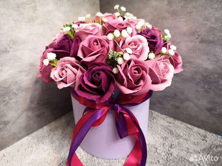 Букет в коробке