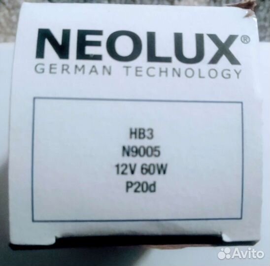 Лампа галогенная HB3