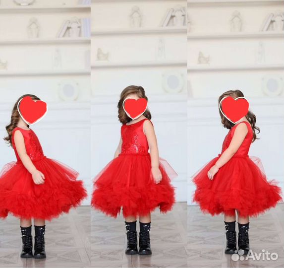 Платье на Новый год, на 5 лет