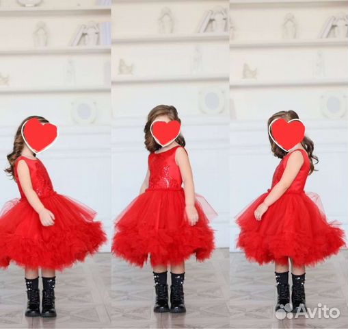 Платье на Новый год, на 5 лет