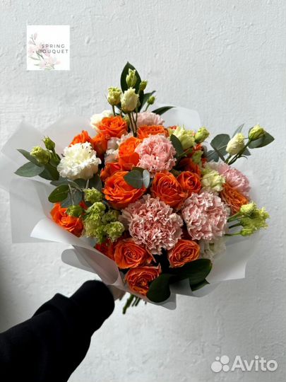 Букет из французских роз