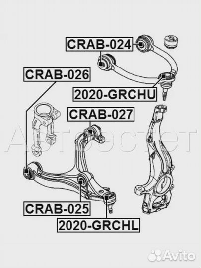 Шаровая опора 2020-grchl