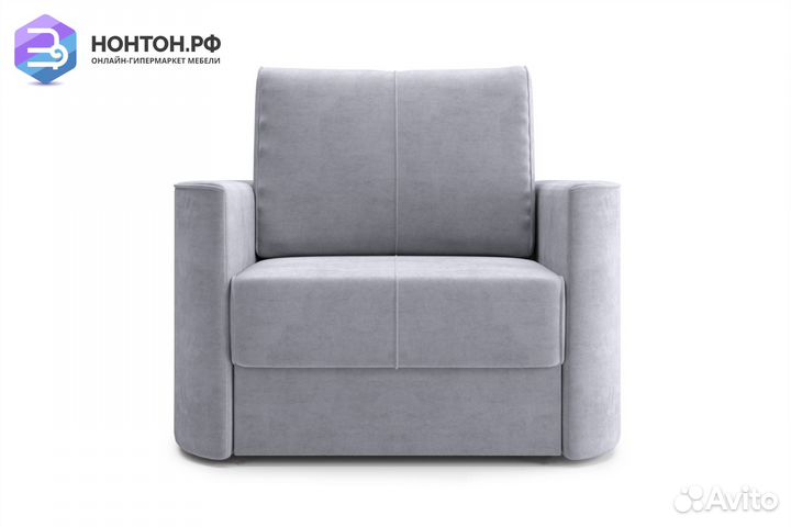 Кресло еврокнижка Колибри серое