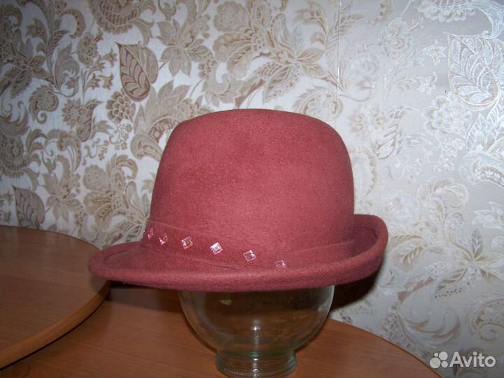 Шляпа фетровая женская