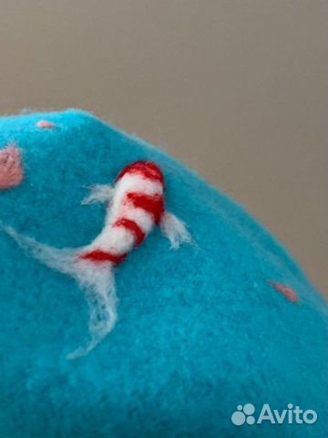 Беретки - дизайнерские шерсть