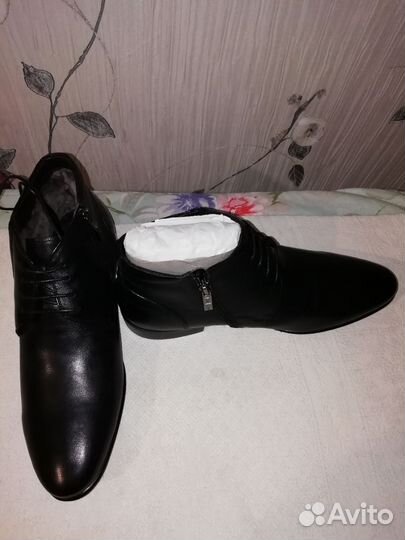 Ботинки зимние с мехом 41 размер