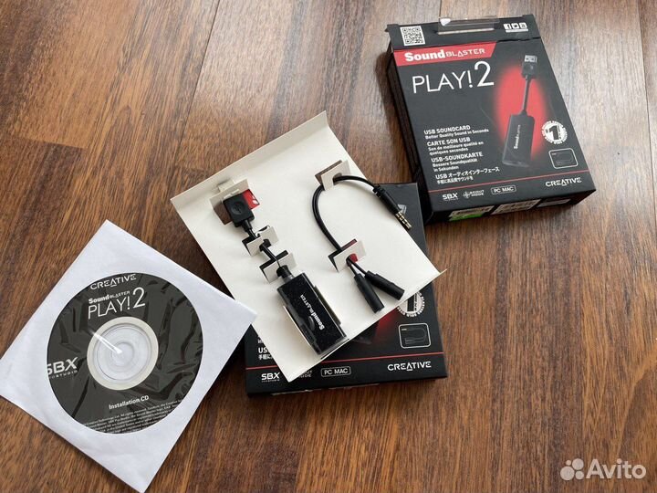 Внешняя звуковая карта Creative SB-Play2