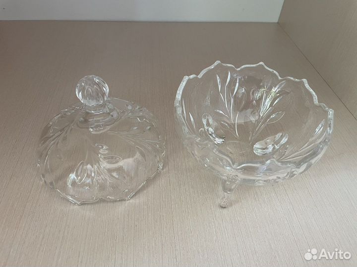 Ваза конфетница с крышкой