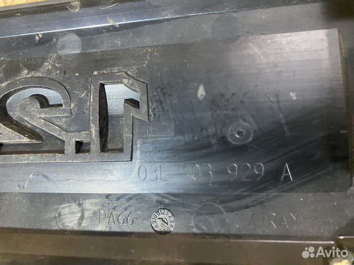 Декоративная крышка двигателя Skoda Fabia 2 07-13