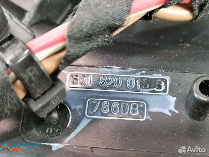 Моторчик печки Skoda Fabia (6Y) 2000 6Q1820015H