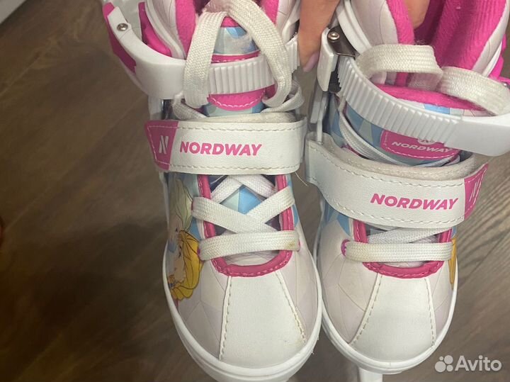 Коньки раздвижные nordway frozen р.26-31