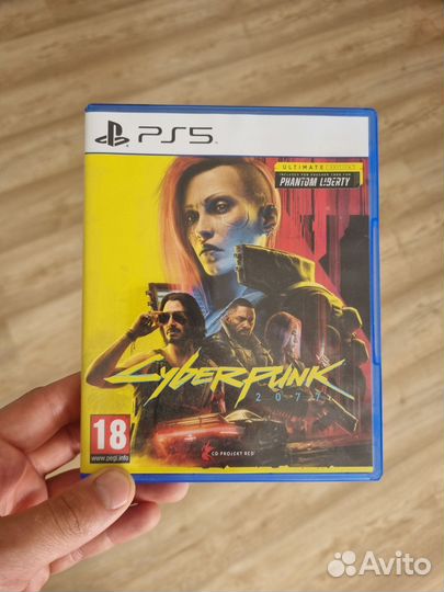 Диск для ps5 Cyberpunk 2077