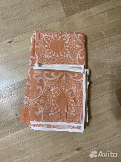 Скатерть с салфетками тканевые